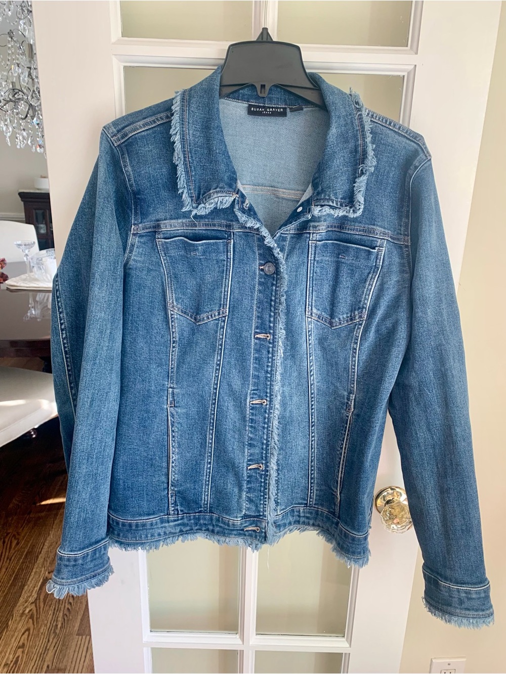 Jean jacket stylish and chic